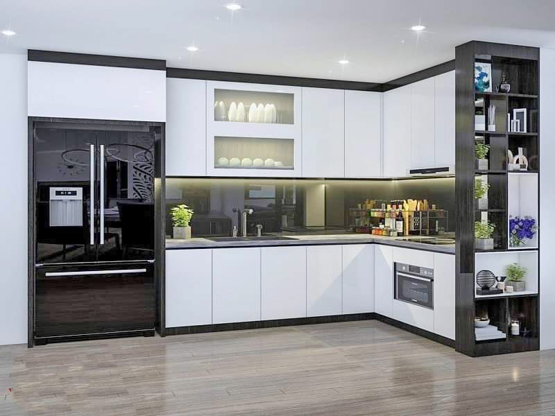 Tủ bếp nhựa chữ L có những ưu nhược điểm gì?