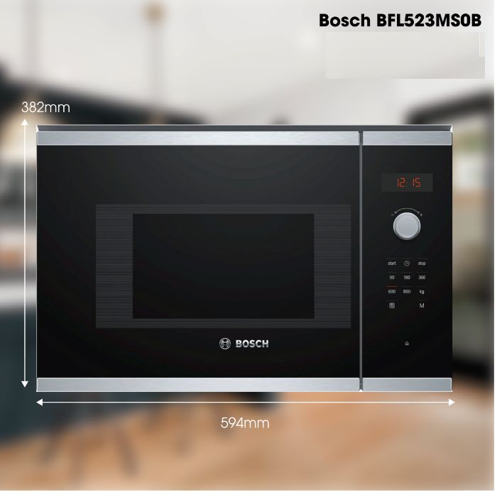 Lò vi sóng Bosch BFL523MS0B giá rẻ, nhập khẩu chính hãng